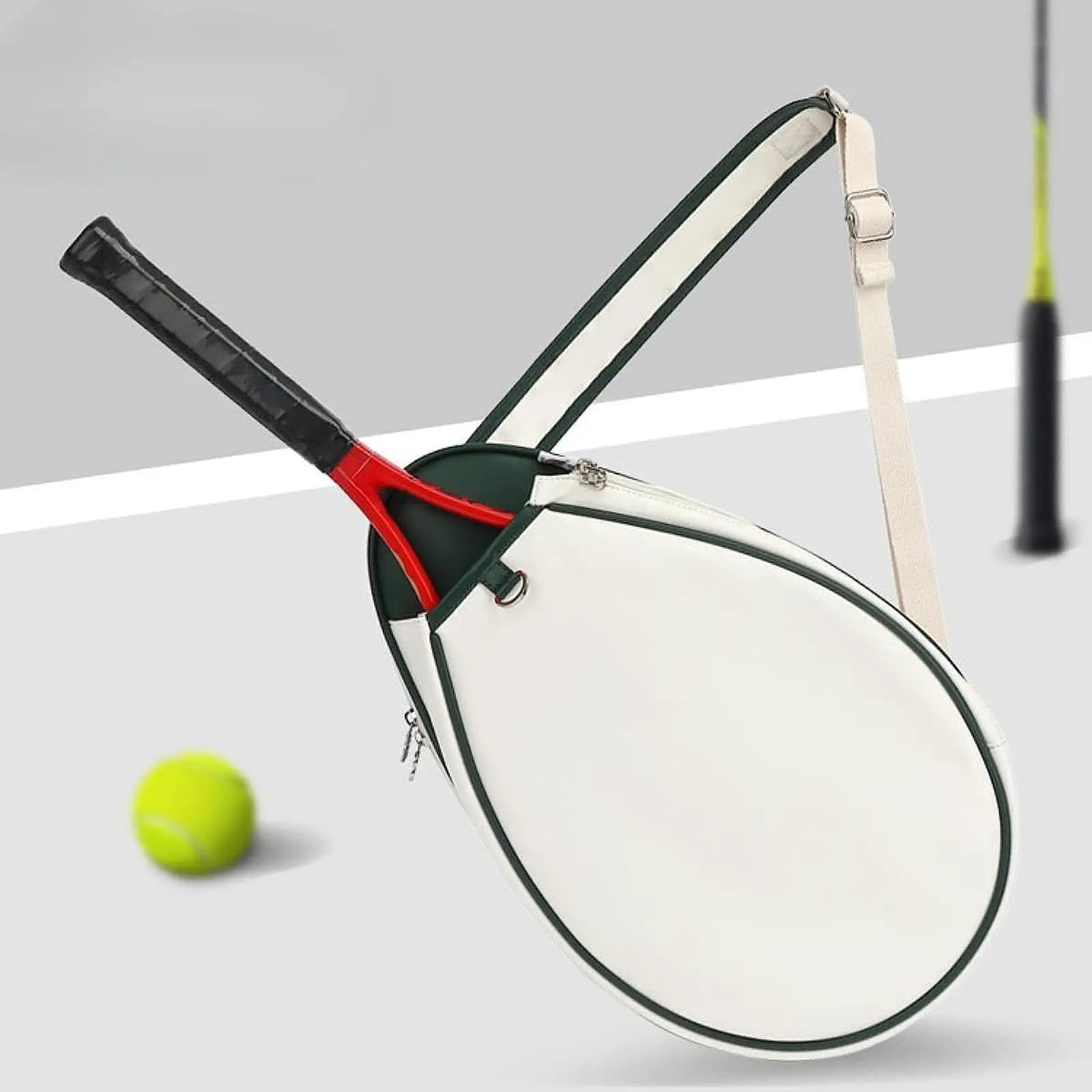 Borsa da Tennis Multiuso per Racchette da Pickleball e Badminton, Organizer Sportivo per Uomo e Donna, Borsa per Racchette da Tennis