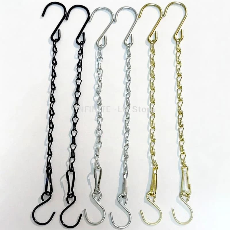 Catene per appendere vasi di fiori, cestini, mangiatoie per uccelli, fioriere, lanterne, ornamenti, supporti per piante INFINITE -LG