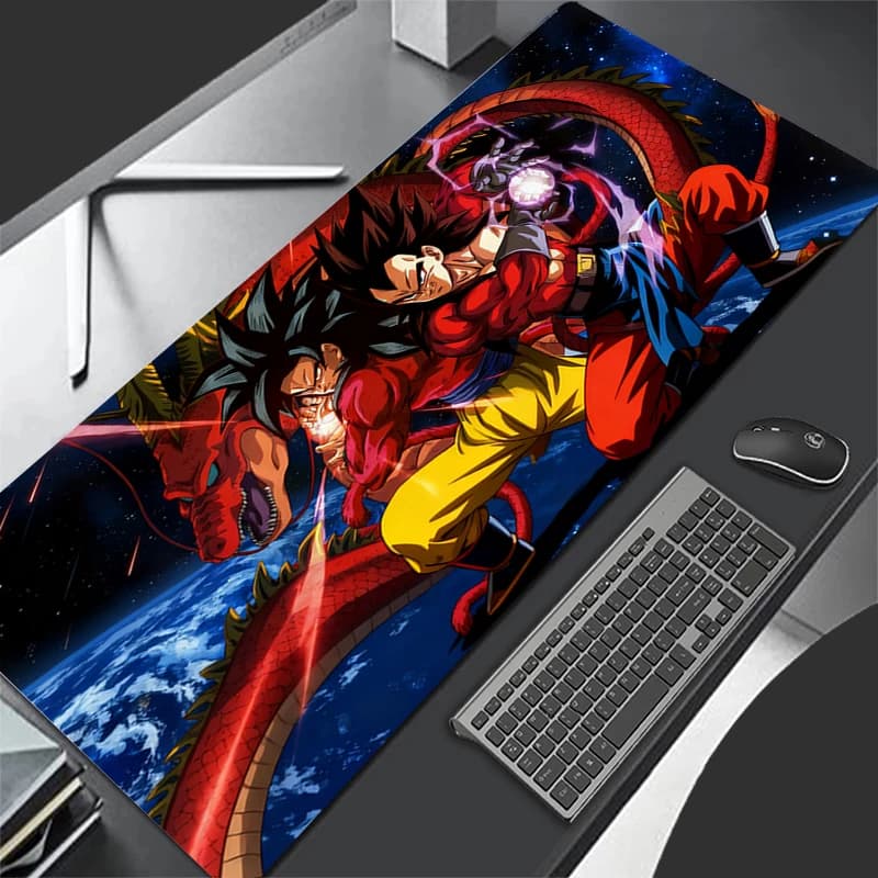 Computer Goku Keyboard Carpet Office PC Extended Mouse Carpet for Desktop Protection Japanese Soul Game mouse pad Dragon Ball for Laptop
