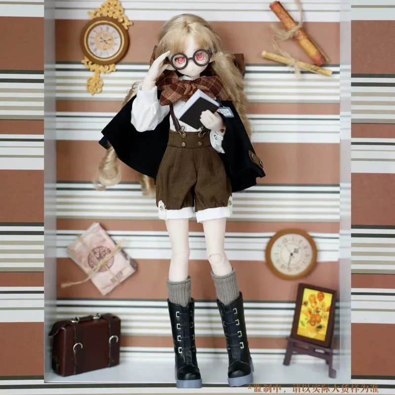 Unbelievable Transfer Student S6 Rooted Hair BJD Dolls Blind Box Mystery Box Cute Action Anime Figure Kawaii Model Gift