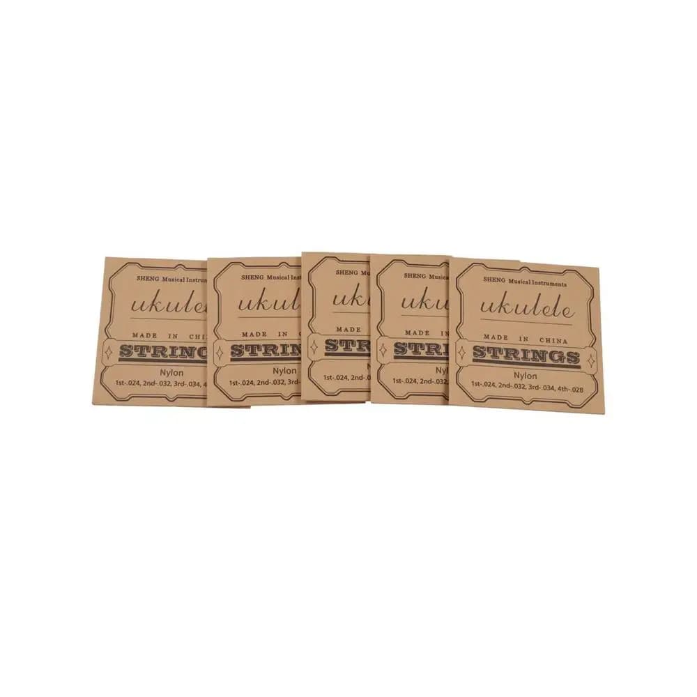 1 set di corde per ukulele in nylon di ricambio corde per chitarra morbide corde per chitarra classica tono universale