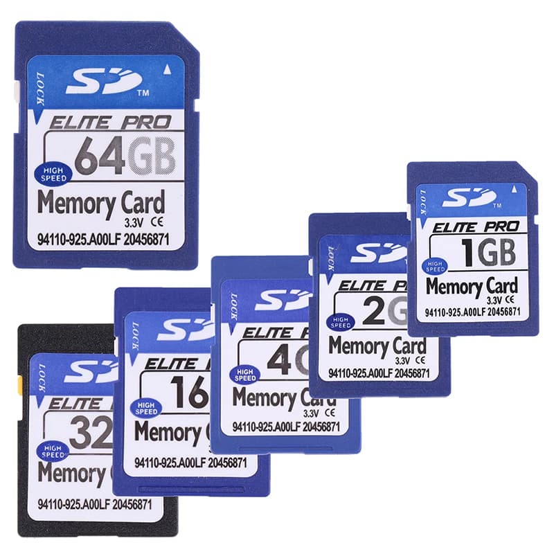 【Peace】SD Card 1GB 2GB 4GB 8GB 16GB 32GB 64GB Secure Digital Flash Memory Card