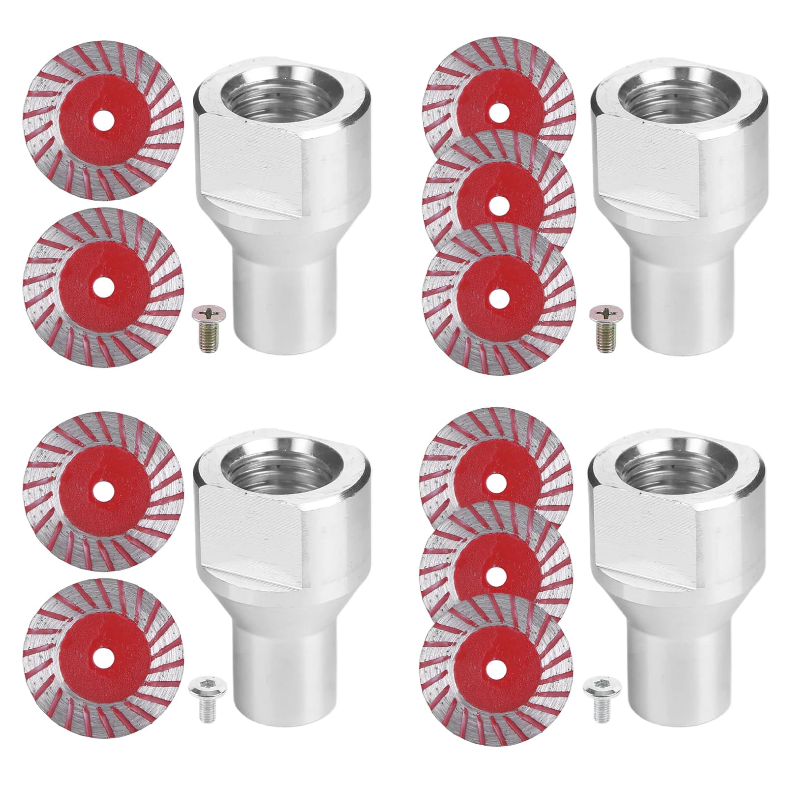 1.57'' Diamond Saw Blades Set Multi-Functional Diamond Glass Cutting Disc General for Jade Crystal Wine Bottle Ceramic Tile