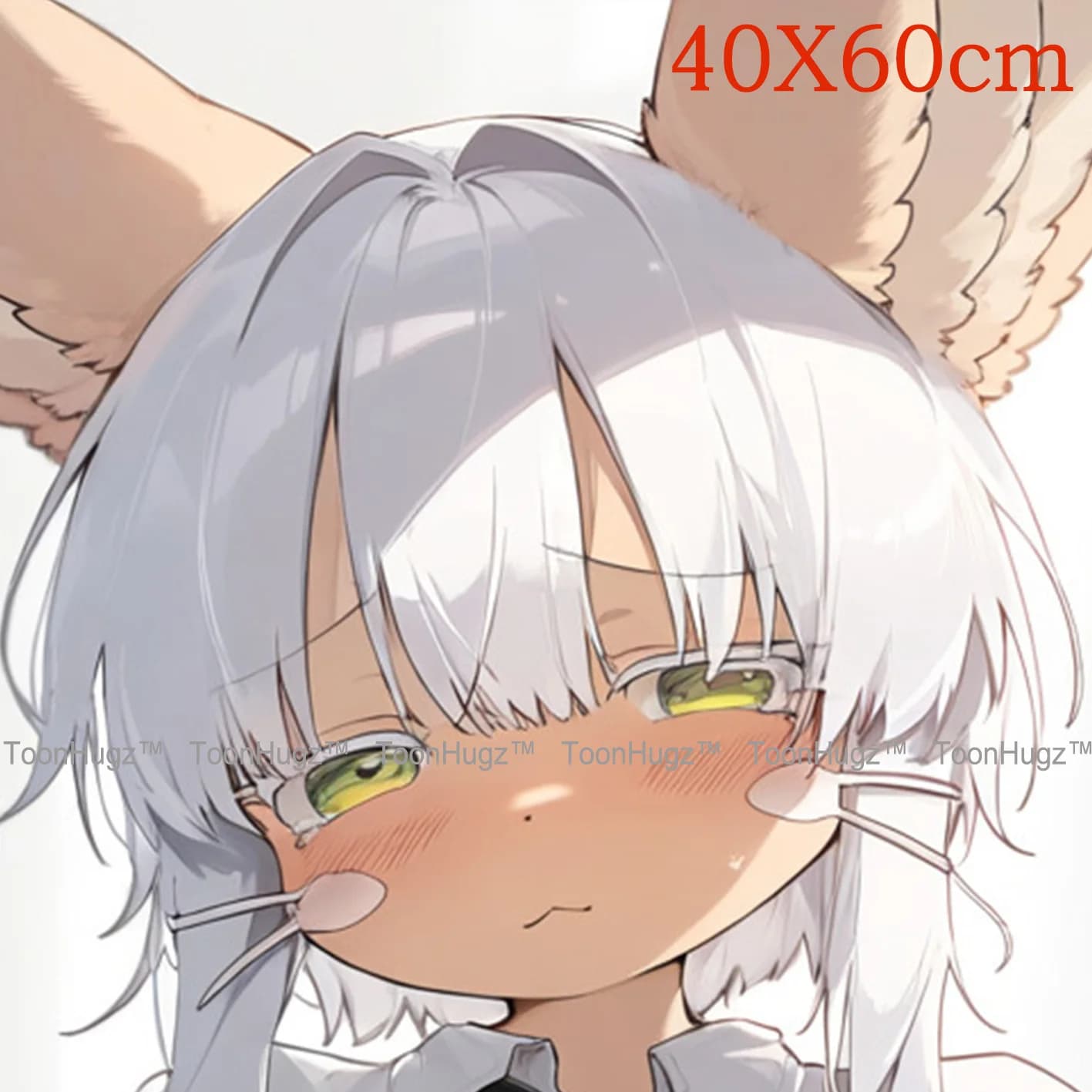 Dakimakura Anime Nanachi Federa per cuscino per divano, stampa su entrambi i lati, federa per cuscino 40X60 cm