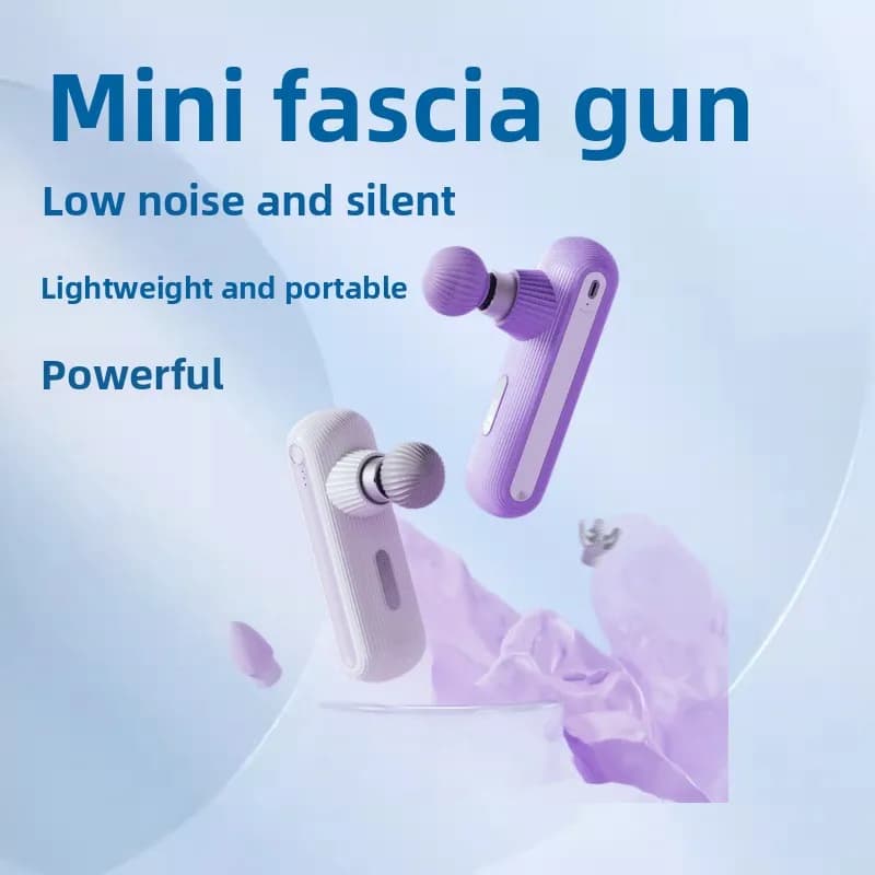 New Pocket Mini Fascia Gun Lightweight Portable Electric Muscle Relaxation Massage Gun Tool