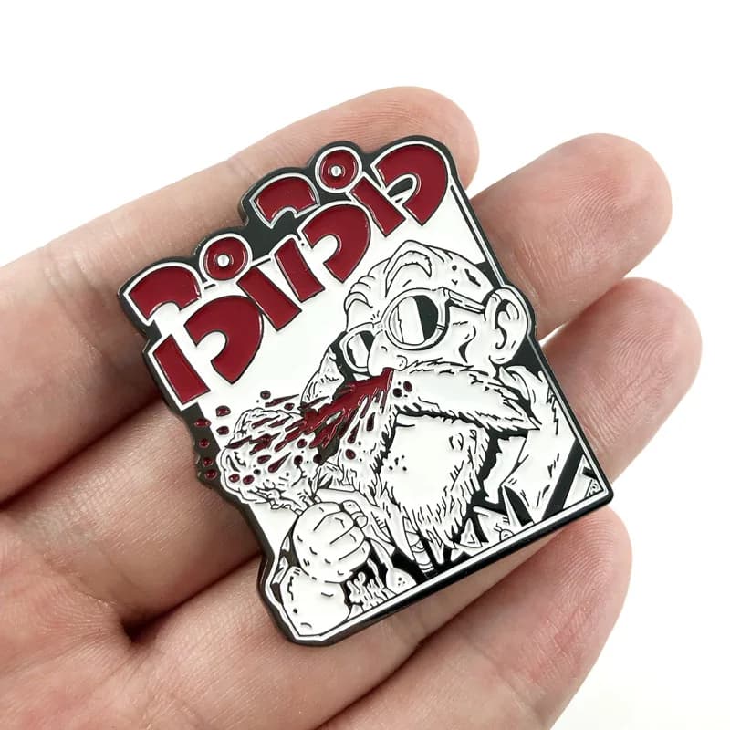 Spille Pendente Maestro Roshi Anime Dragon Ball Kame Sennin, Distintivi in Metallo Manga per Borsa, Zaino, Abbigliamento, Risvolto, Decorazioni Cosplay