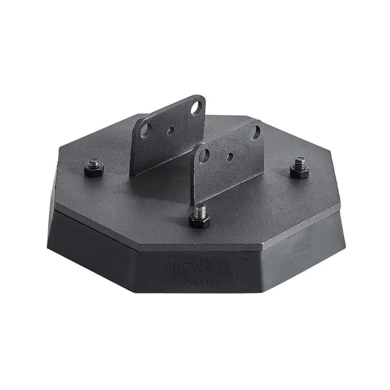 RV Stabilizer Blocks 4-Pack Rubber Camper Leveling Mats 5000 lbs Capacity For Scissor Jack Feet 5th Wheels Motorhomes Large Surface Area Heavy Duty Support Standard Fit Accessory