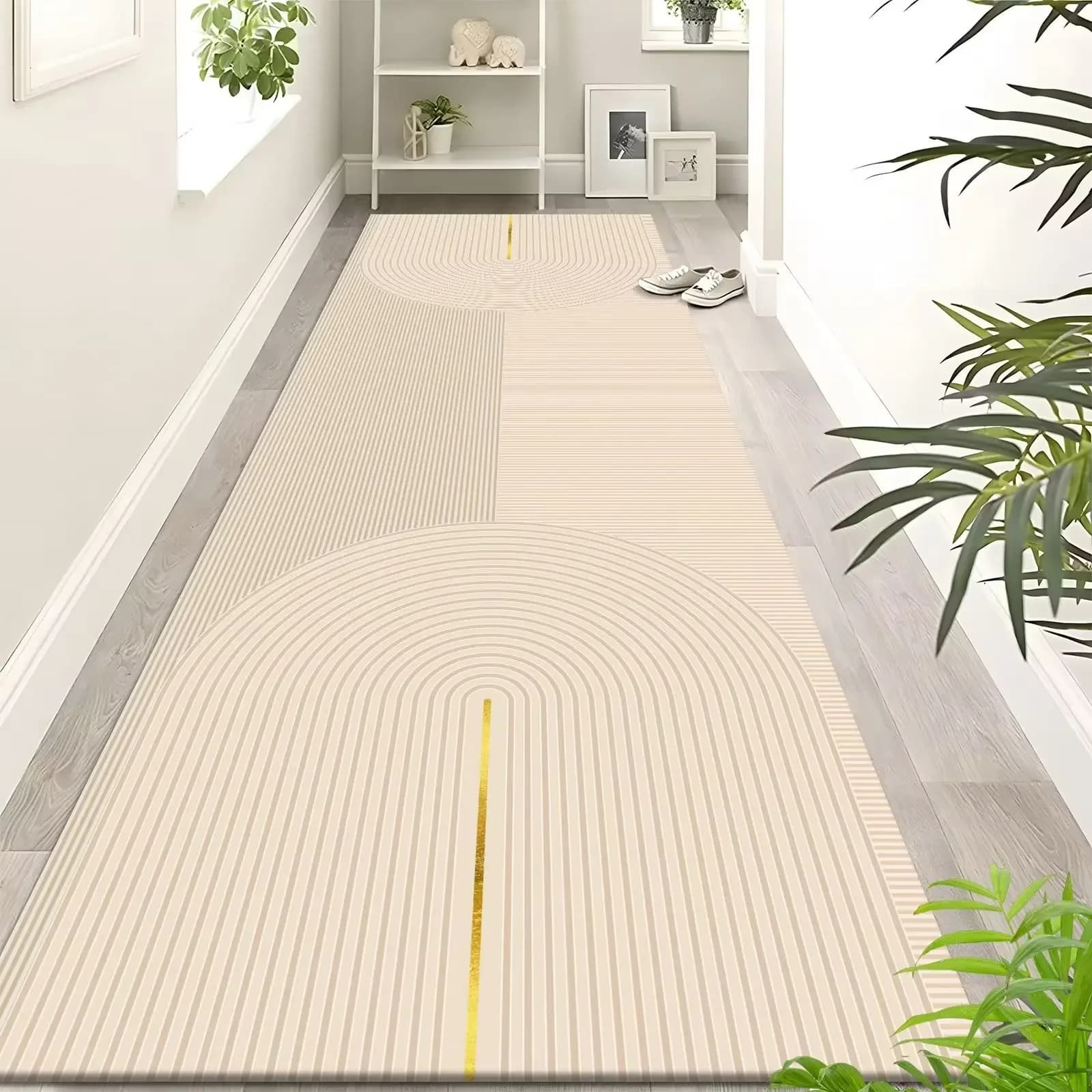 Tappeto lungo per corridoio di lusso europeo Hall dell'hotel Corridore di passaggio Decorazione della stanza lavabile Tappetini per scale Tappeti per corridoio