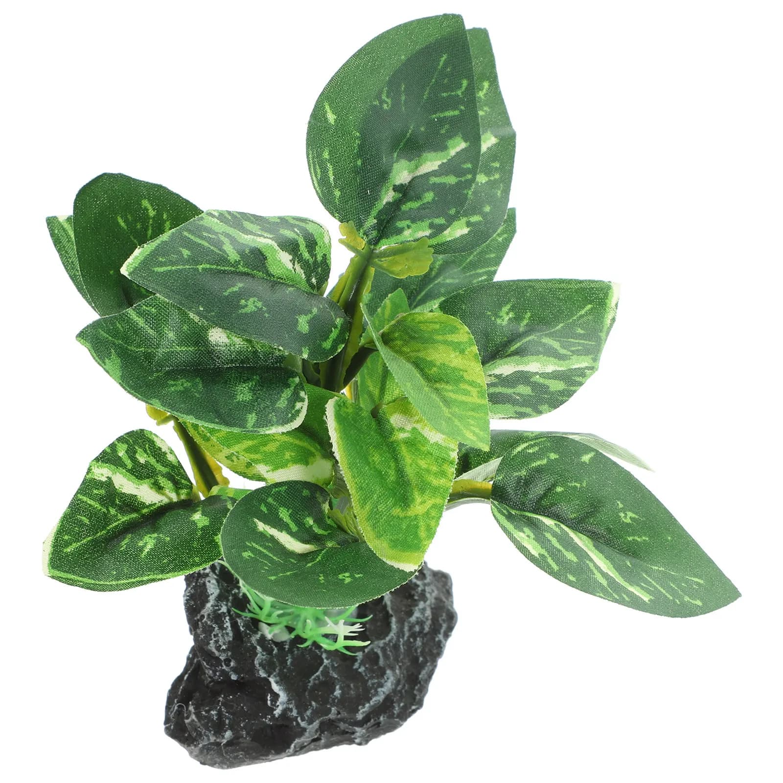 Pianta Artificiale per Acquario, Decorazione Realistica in Plastica, Accessori per Acquari