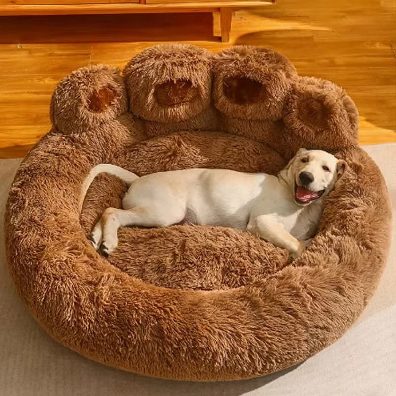 Soffice letto per cani Prodotti per animali di grandi dimensioni Letti per cani Divano Simpatico orso a forma di zampa Animali domestici Cuccia Tappetino Cuccioli Gatti Forniture Cestino Accessori per animali domestici