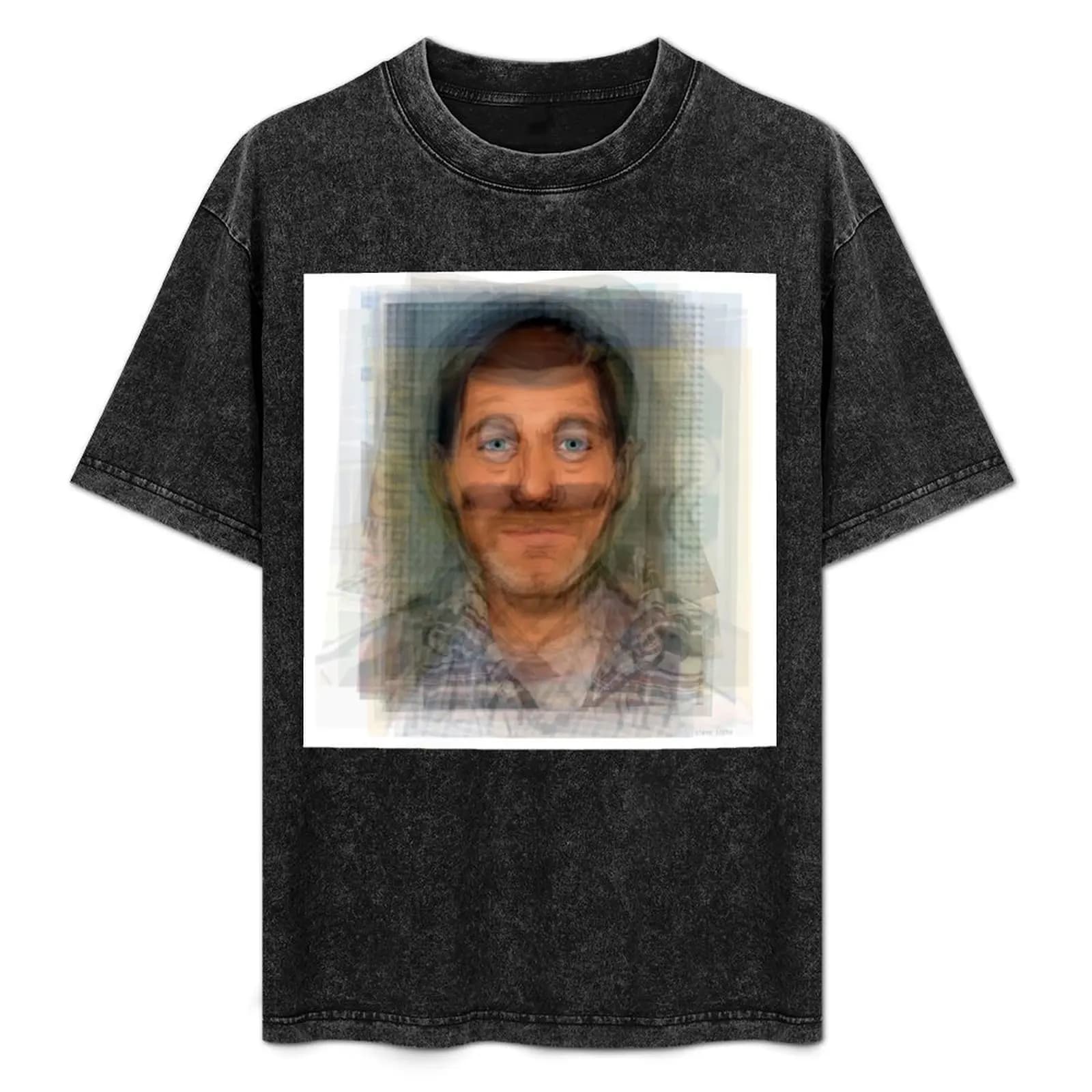 H Jon Benjamin Portrait T-Shirt Summer Holiday Casual Tee