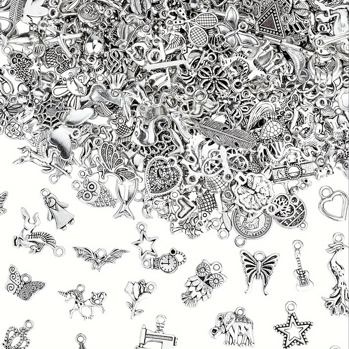 30g/1.05oz Mixed Retro Alloy Multi-Style DIY Bracelet Pendant for Jewelry Making - Neat Accessories