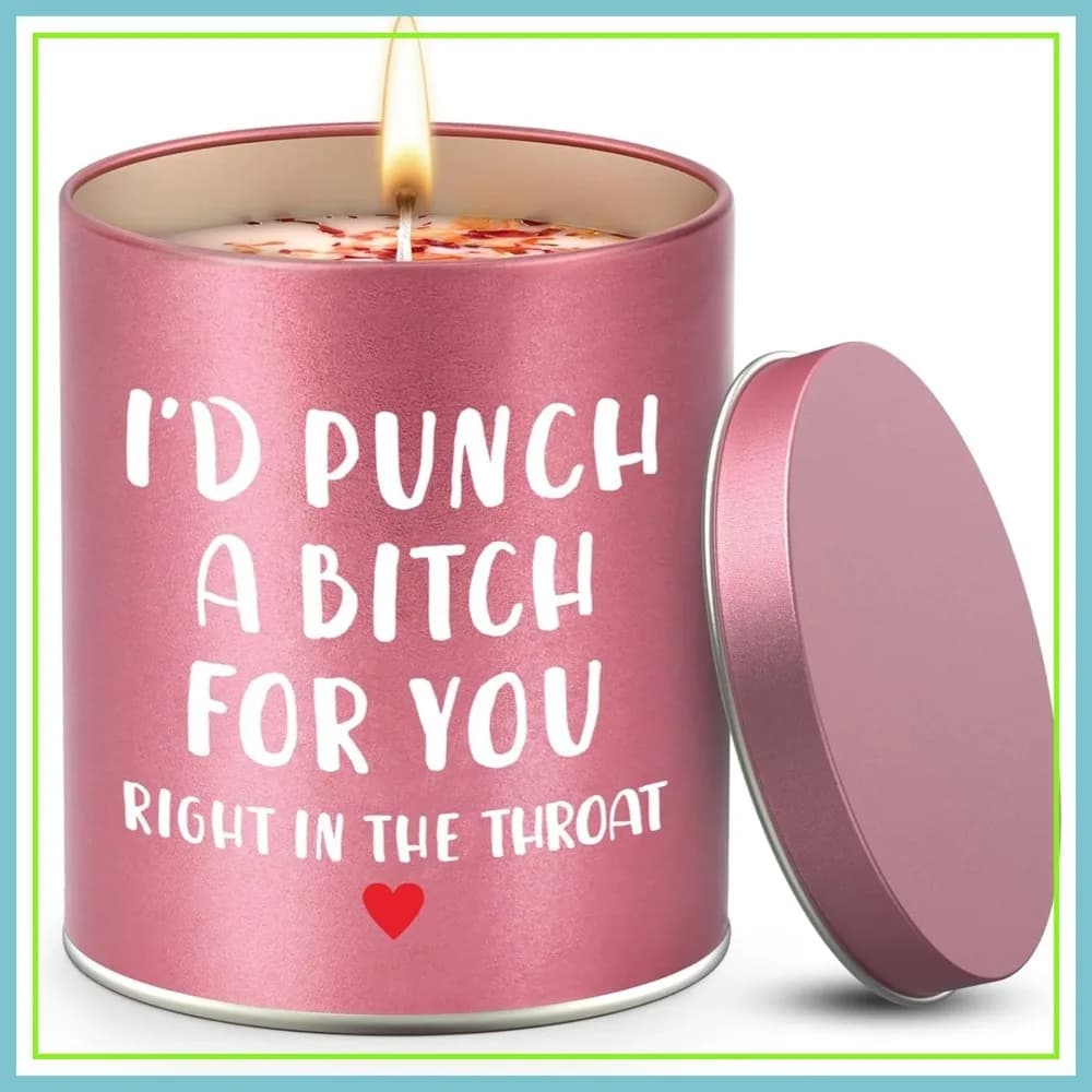 Candele Profumate Regalo per Donne, Idea Regalo per Natale, Compleanno, San Valentino per Lei, Mamma, Moglie