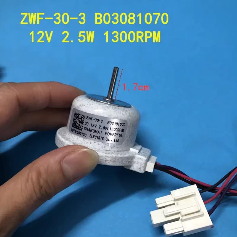 Motore Ventilatore DC per Frigorifero ZWF-30-3 B03081070