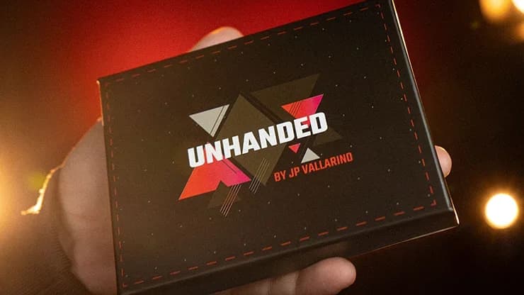 Unhanded By JP Vallarino Card Magic Trick Close up Magic Mentalism Magia Magie Magie Magician Prop accessorio Illusion Gimmick Tutorial