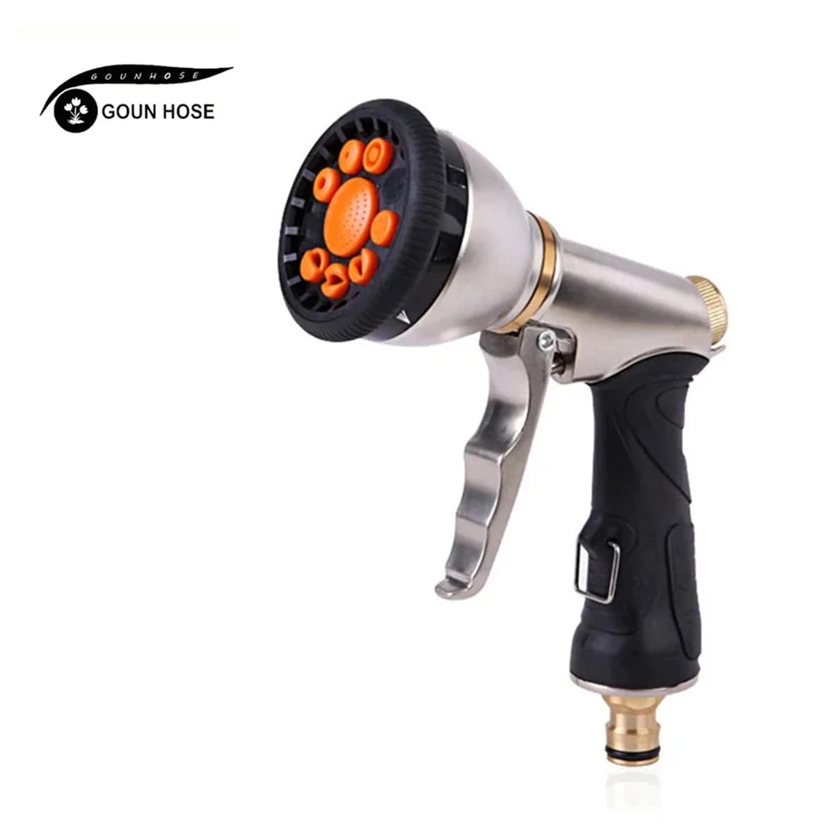 High Pressure Garden Washer with Auto and Tube Ugello, Adjustable Spray Gun for Car and Garden Washing