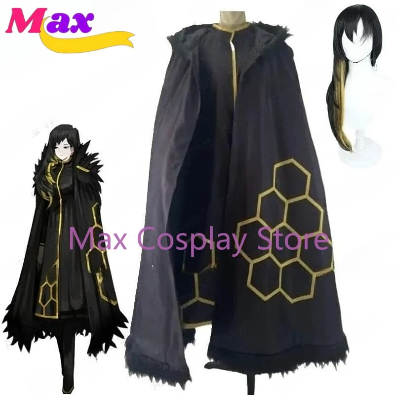 Max Cos Library of Ruina Binah B Edition Cosplay Costume Wig Halloween Costume Custom Size