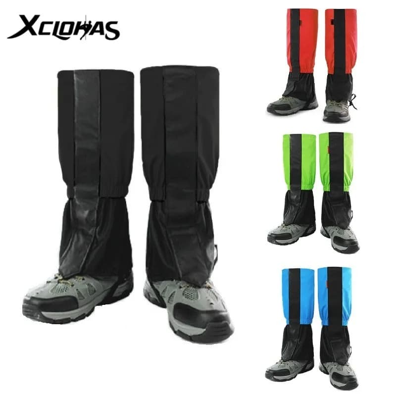 Ghette legging impermeabili per esterni Escursionismo invernale Ghette da neve Scarpe Copertura protettiva Sci Arrampicata Campeggio Scaldamuscoli Copertura