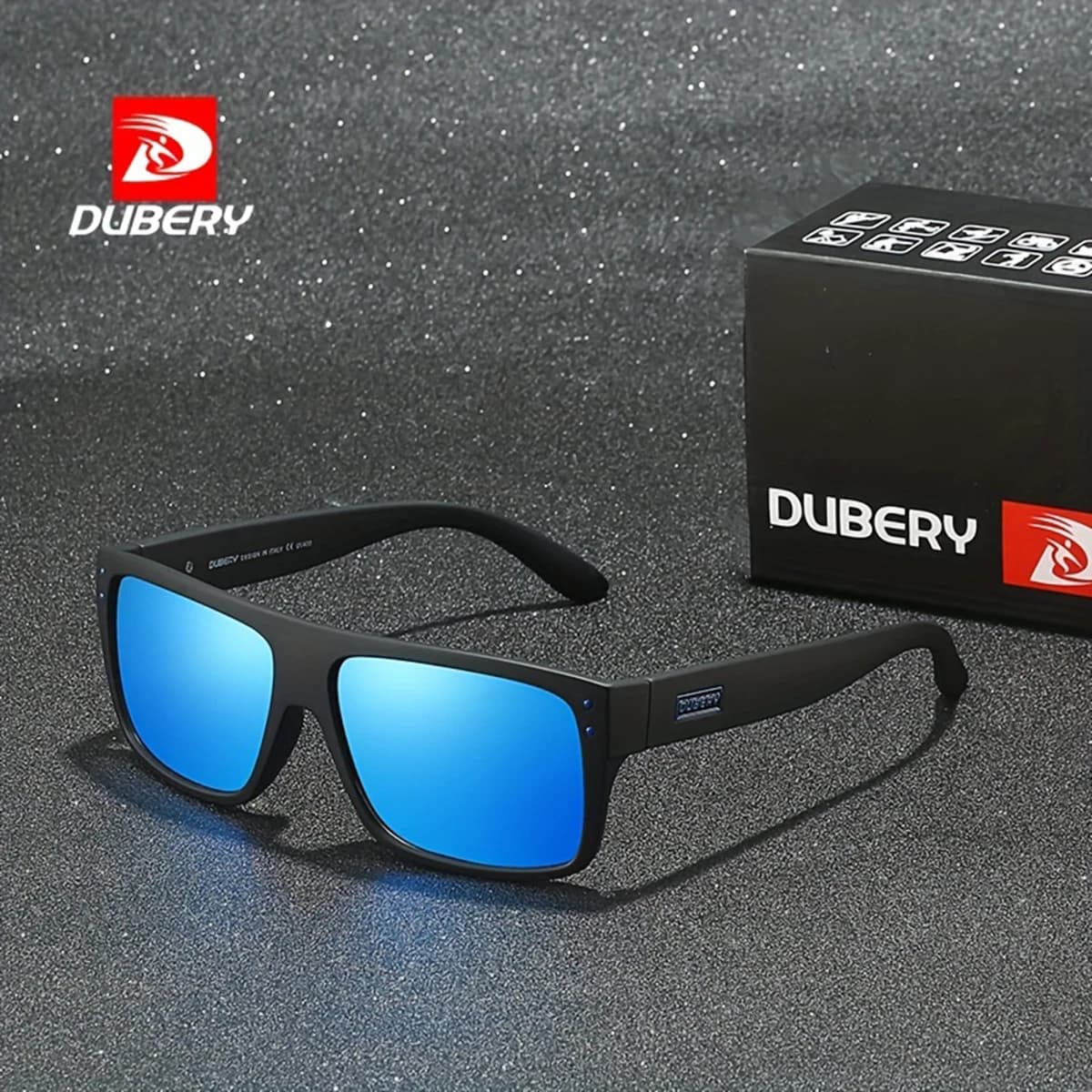 DUBERY Polarized UV400 Protection Sunglasses For Men And Women 8 Colors Model 911