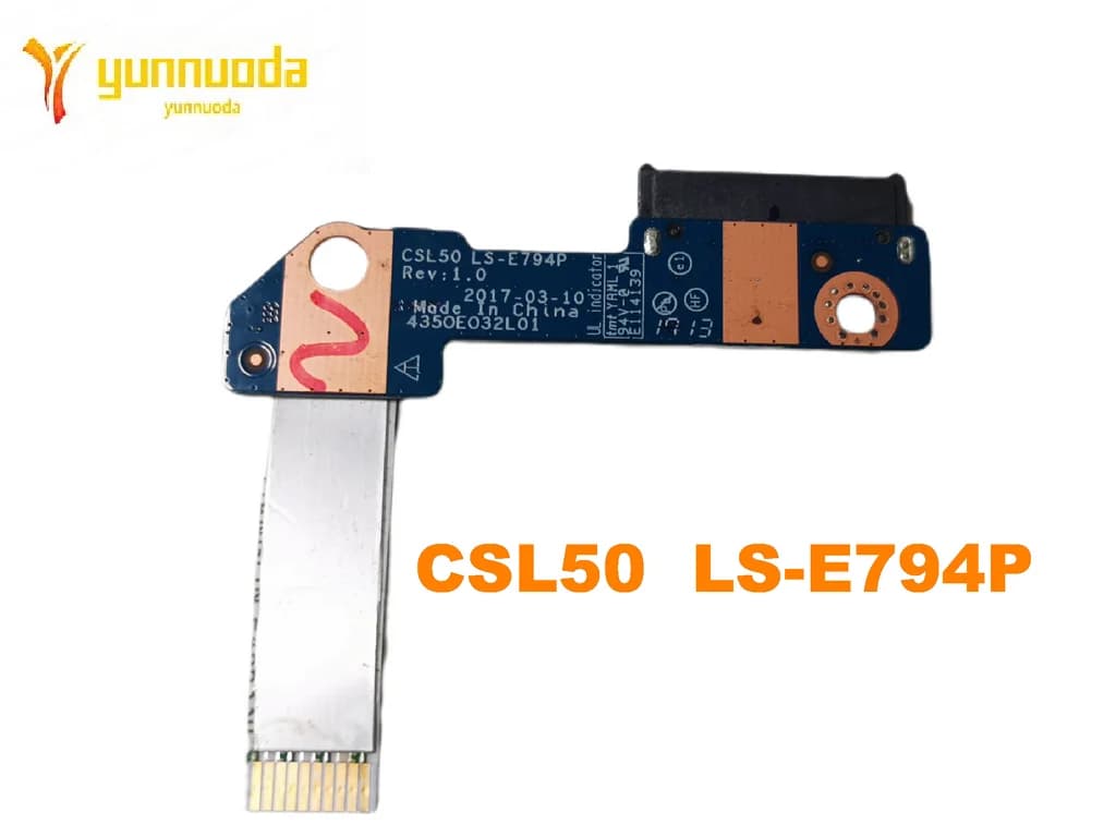 CSL50 LS-E794P Per HP 15-BS 15-BW Scheda connettore unità ottica per laptop con cavo Testato al 100% Buono