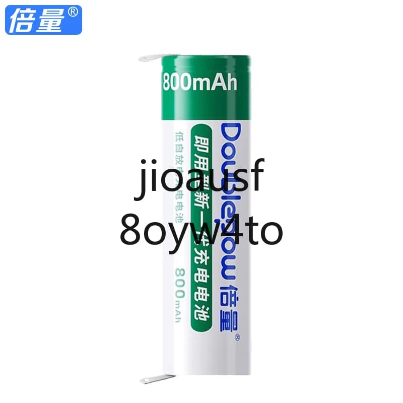 14500 3.7V 800mAh AA rechargeable lithium battery with welding tabs for Philips Braun Electric Toothbrush Razor Toy Mouse