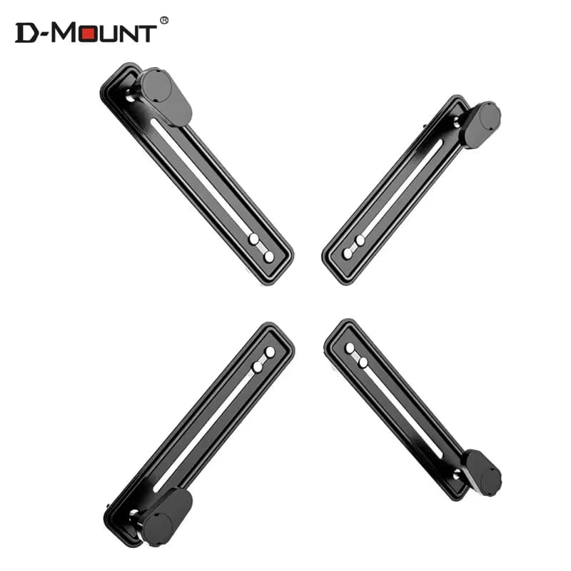 D-MOUNT AD500 non-VESA display adaptor for 17"-27" No Hole Monitor Holder Mount VESA 100X100