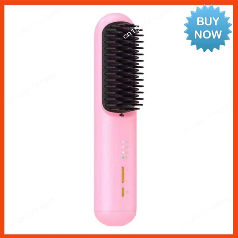 Rechargeable Hair Plate BISM Negative Hair Plate Curly Hair Pettine Double Purpose Electric Hair