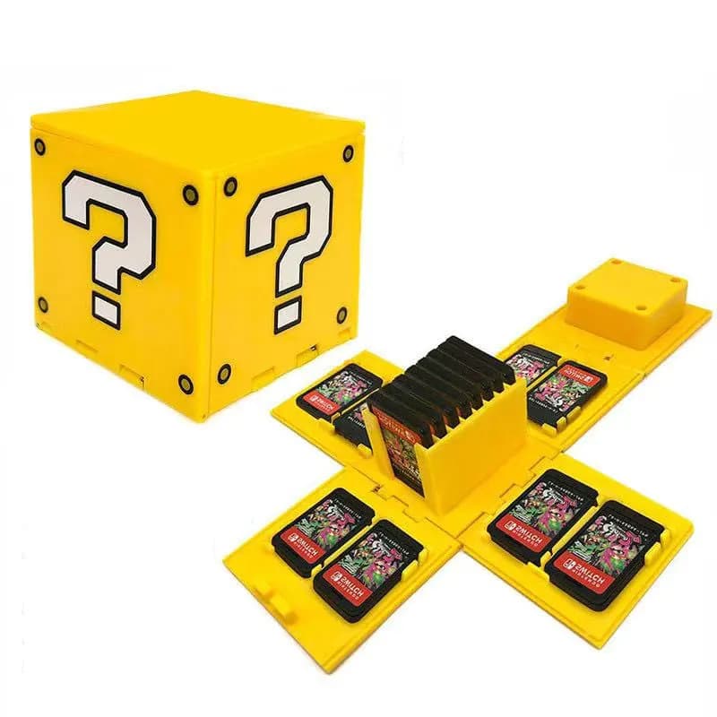 Custodia per carte da gioco 16 in 1 per Switch Scatola di immagazzinaggio OLED Custodia per cartucce di gioco per accessori NS Switch Lite Buona protezione