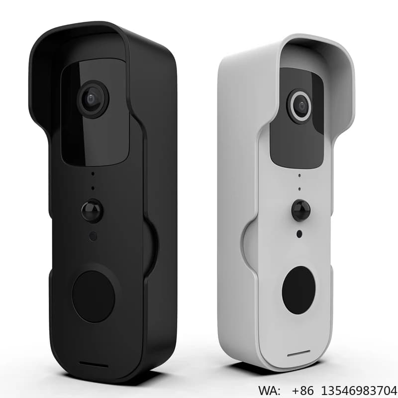 Campanello Intelligente Tuya 1080P con Videocamera Wi-Fi 2600mAh per Uso Domestico