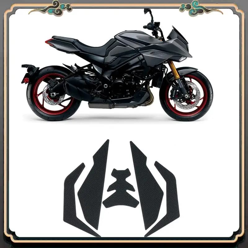 M45K-Per SUZUKI KATANA 2021-2023 Moto Rilievo del Carro Armato Antiscivolo Serbatoio Olio Combustibile Lato Ginocchio Grip Decal Protector di Ricambio