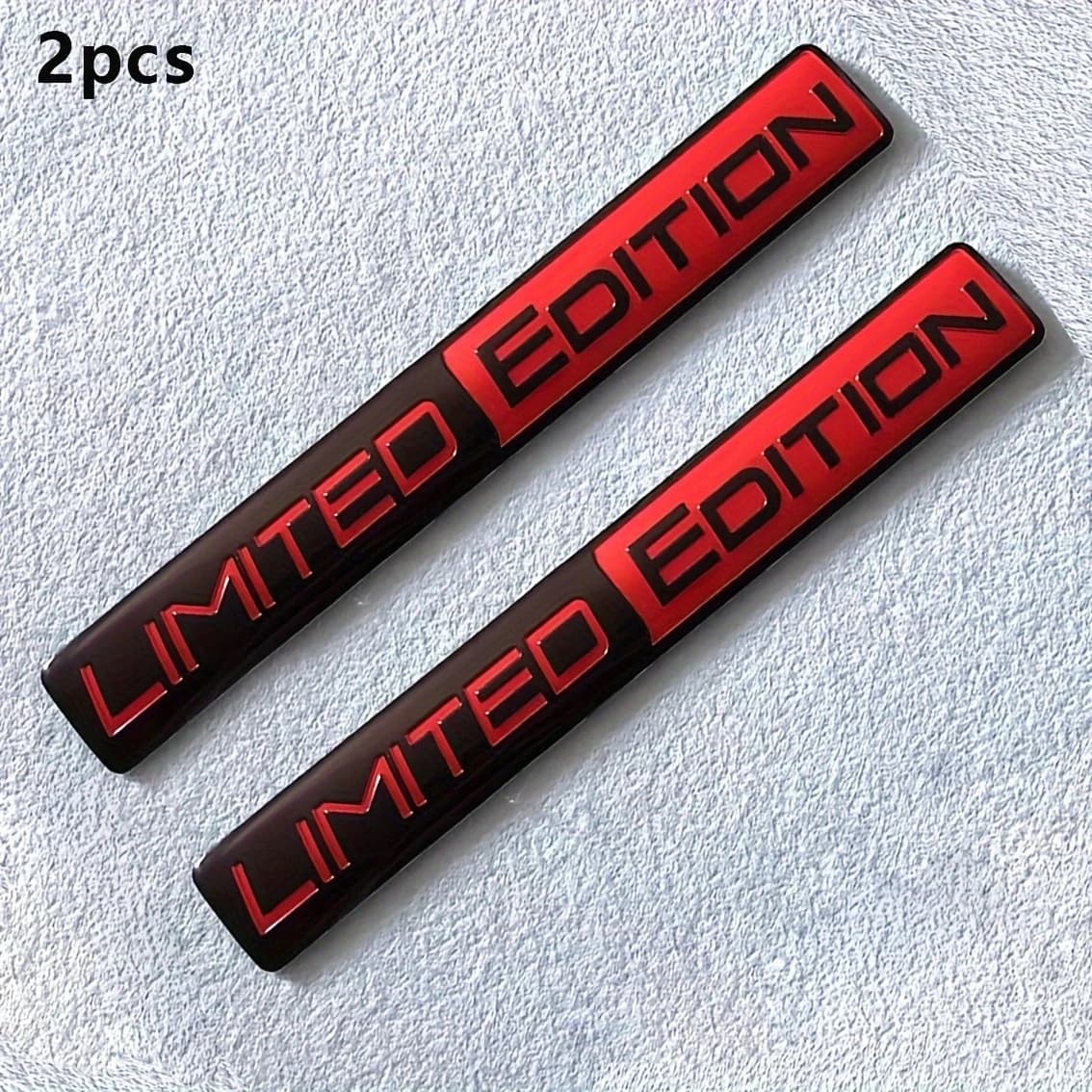 1 Piece 3D Emblem in Metal Limited Edition, Wall sticker Distinctive for Car, Moto, Sport and Racing, for Rear Door and Side Painter