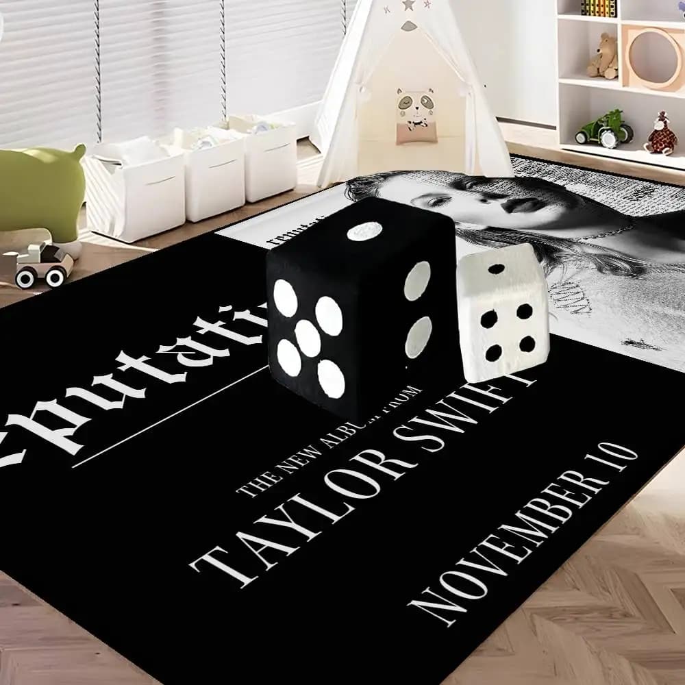 Hot Singer T-Taylor S-Swift Hallway Carpet Non-Slip Laundry Room Mat Laundry Decor Balcony Child Living Room Toilet Rug