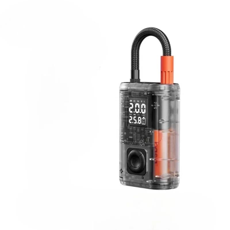 Pompa d'aria portatile wireless per auto - Gonfiatore elettrico per pneumatici di auto e biciclette - Dispositivo di gonfiaggio rapido a batteria