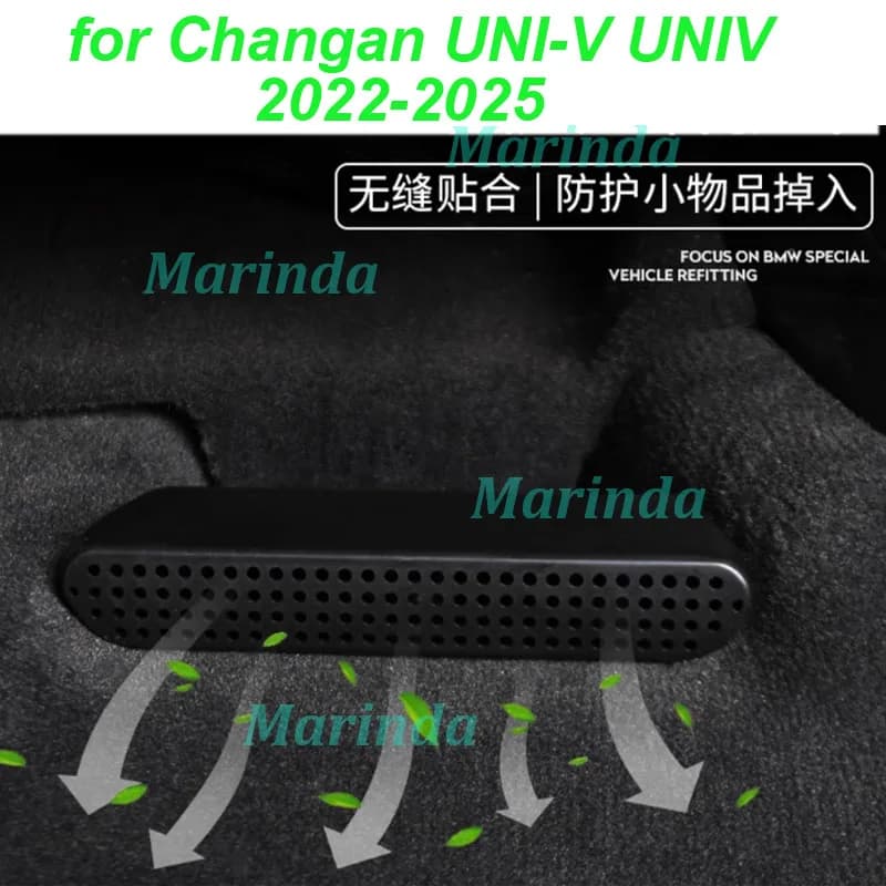 Auto Sotto Il Sedile Uscita Aria Copertura per Changan UNI-V UNIV 2022-2025 Anti-blocco Ventilare Copertura Protettiva ABS Accessori Interni