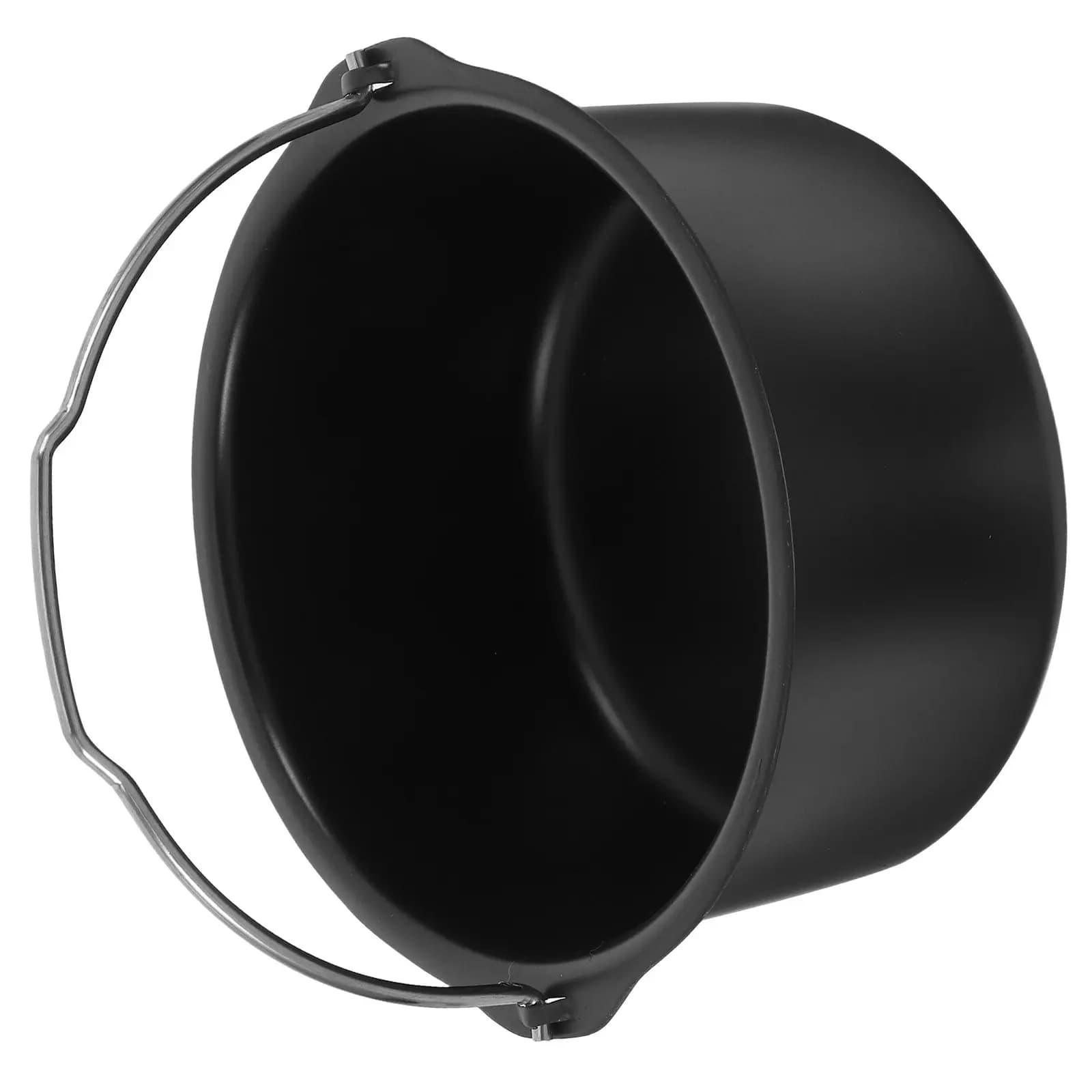 Round Cake Pan for Air Fryer Multi-Functional Non-Stick Baking Basket Pizza Pan Oven Accessory Metal Mold Versatile Cooking