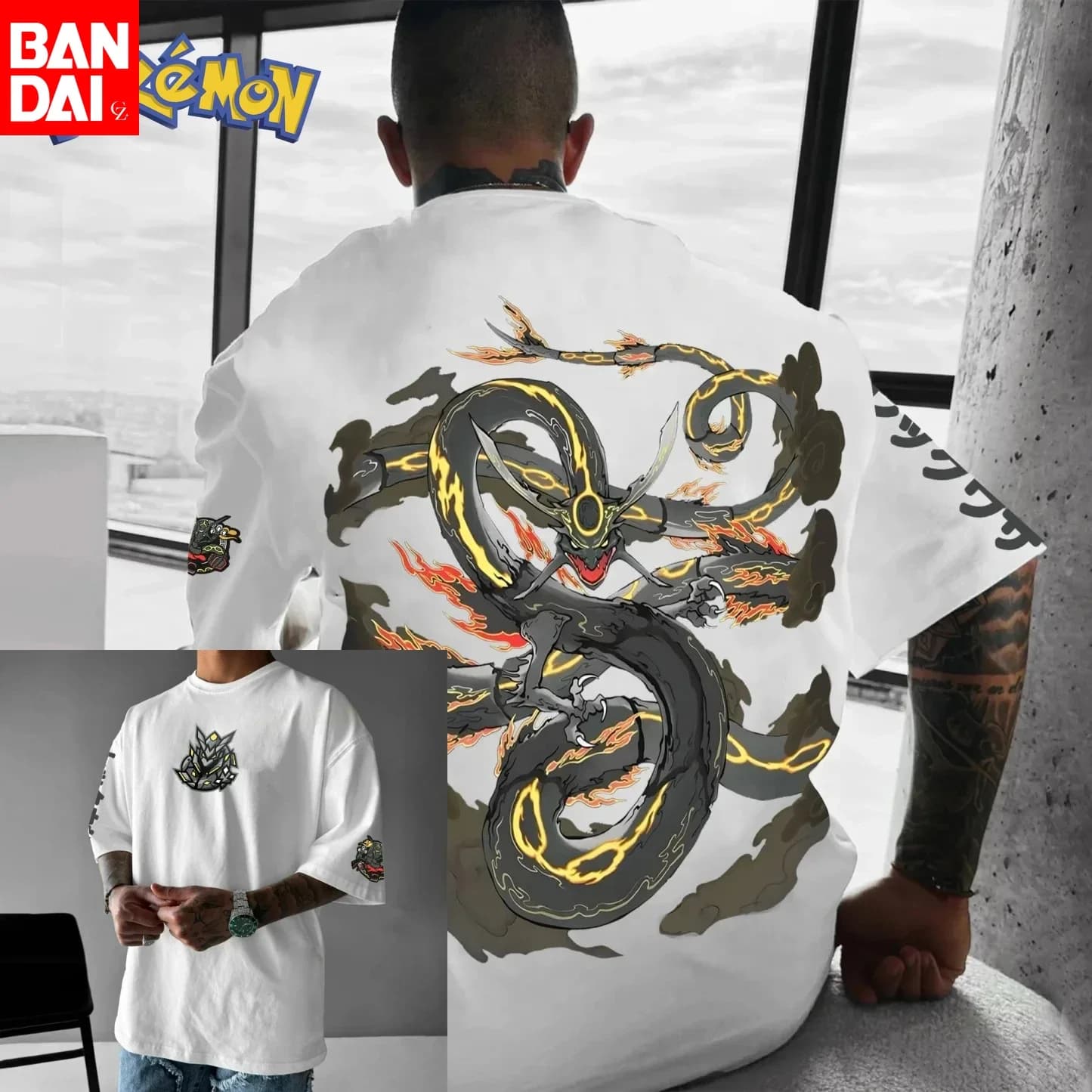 T-shirt Grafica Pokemon Mimikyu 2026 Estiva Oversize Vestibilità Ampia Cotone Manica Corta Anime Streetwear Casual Top per Uomo Donna