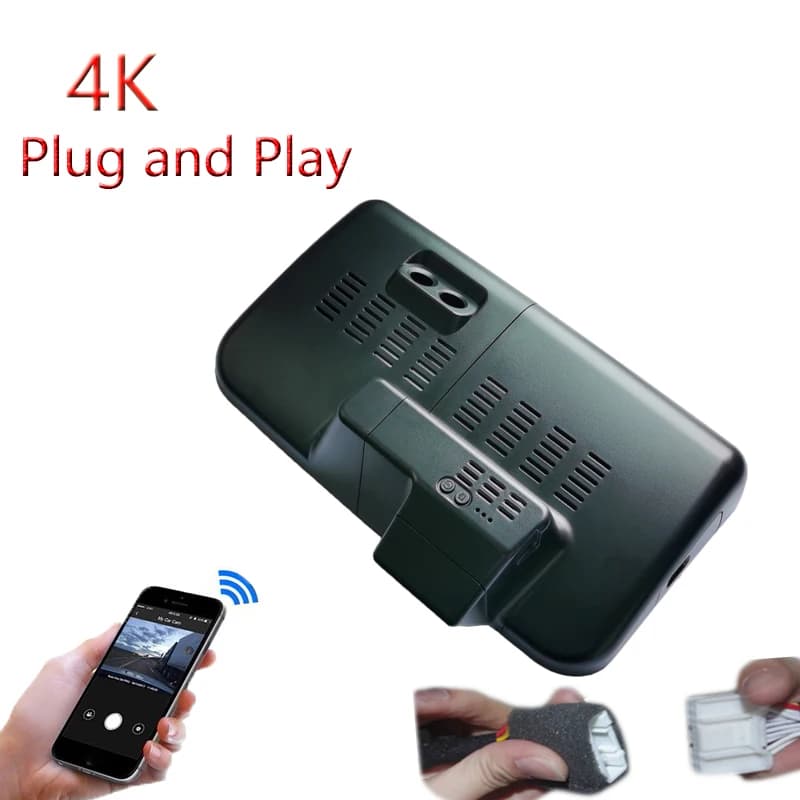 4K Plug And Play Car DVR Wifi Video Recorder Dash Cam Camera For Trump GS8 2022 2023 High Version FHD 2160P