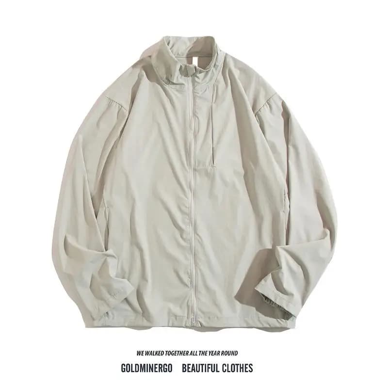 Men's Sports Jacket, Casual High Street Style, Large Design with Rialzato Collection, Anti-Fair, Autumn Spring Youth Fashion