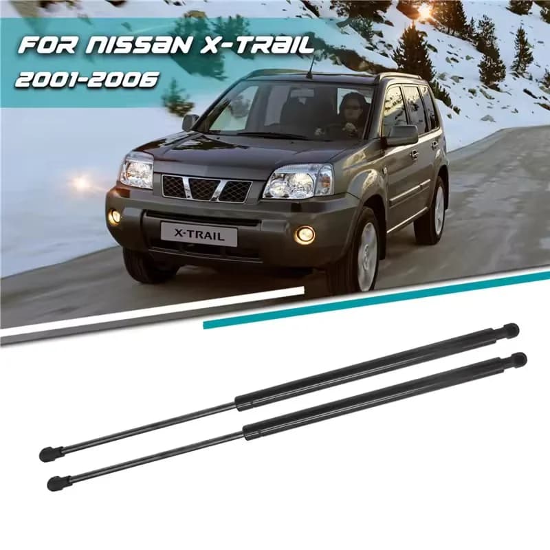 2 pezzi scatola posteriore per auto asta di supporto portellone bagagliaio montanti a gas per Nissan X-Trail T30 2001-2006 904508 H31A 904518 H31A 90451EQ30A
