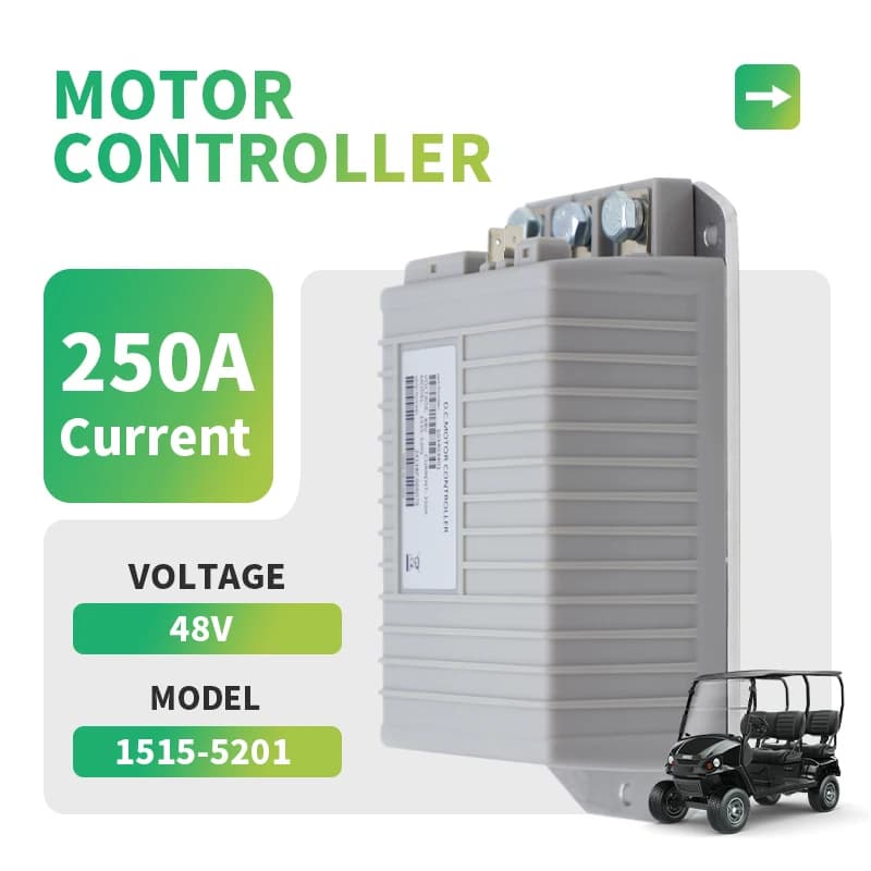 Controller 48V 250A 1515-5201 103403401 per carrello da golf Curtis Club Car Precedent (2009-2014)