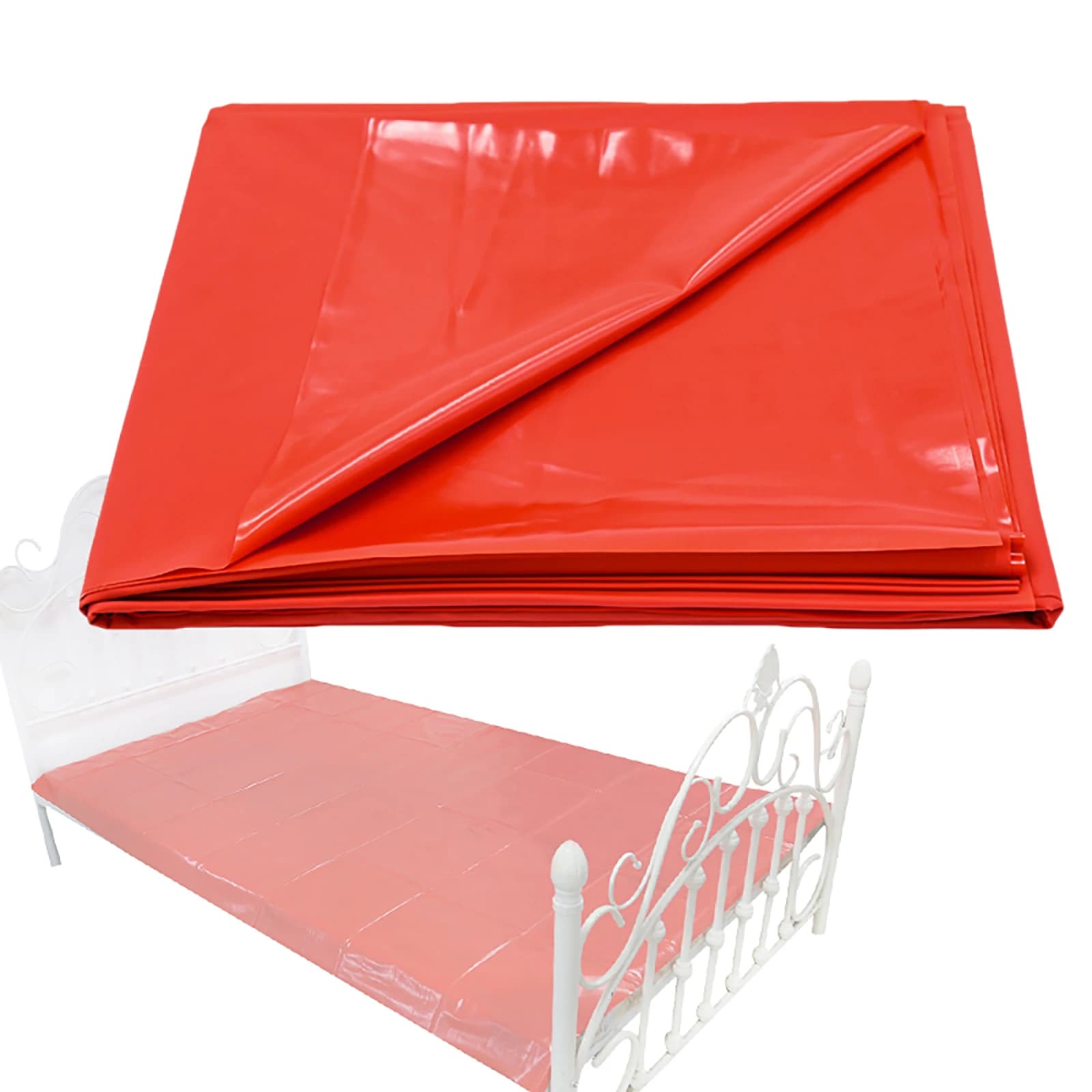 BDSM Waterproof Adult Sex Bed Sheets for Sex Game Lubricants Waterproof Bed Cover Couple Flirt Wetlook Bondage Wet Play Sex Too