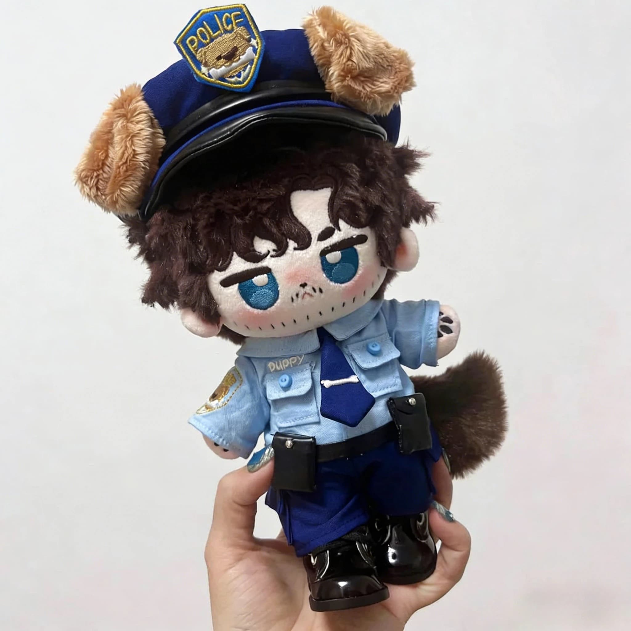 Peluche di cotone da 10 cm di Will Graham e Hannibal Lecter della serie TV Hannibal, simpatico giocattolo imbottito, ciondolo, portachiavi cosplay, regalo