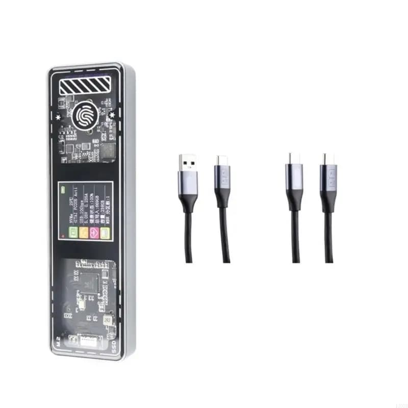 LX0B M.2 NVME NVME Adattatore Case Control Visual per 2280 2242 2230