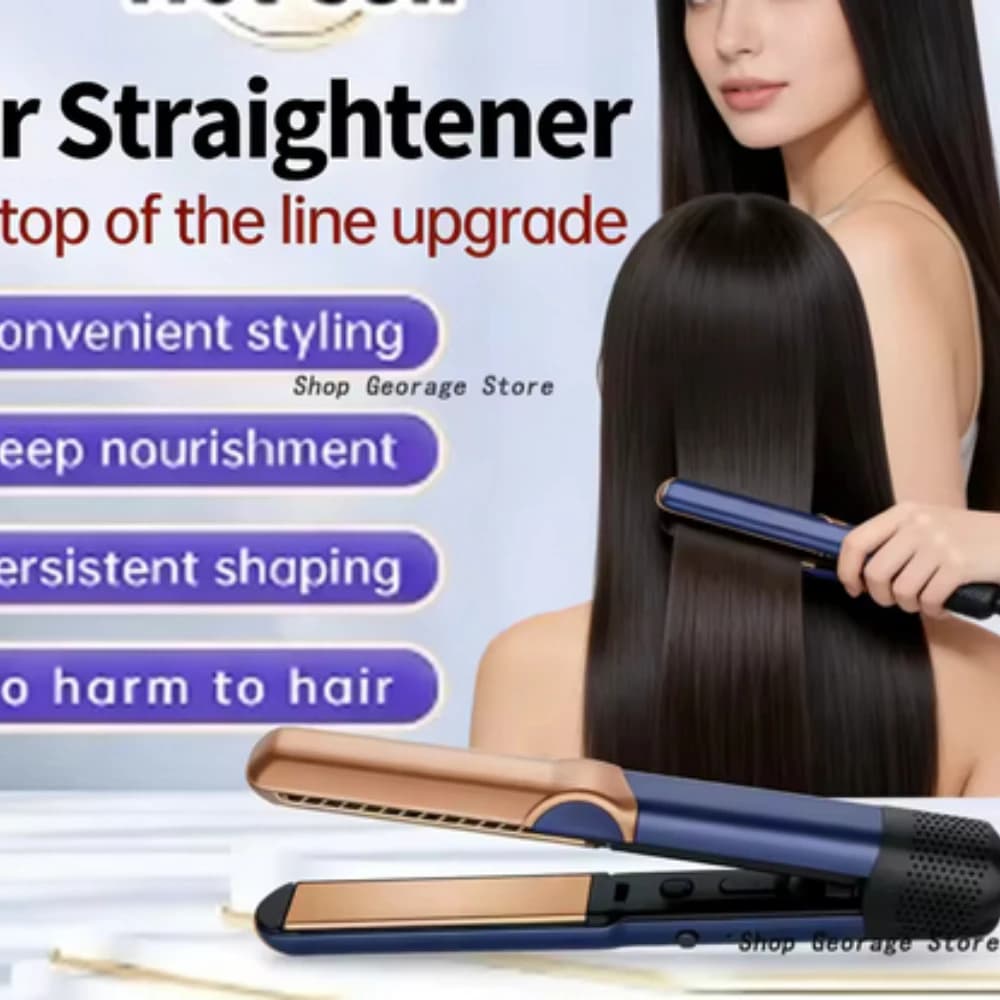 Fashionable Negative Ion Smooth Plate, Smooth comb, Use on Dry Hair and Bagnati, Smooth Without Damaging Hair