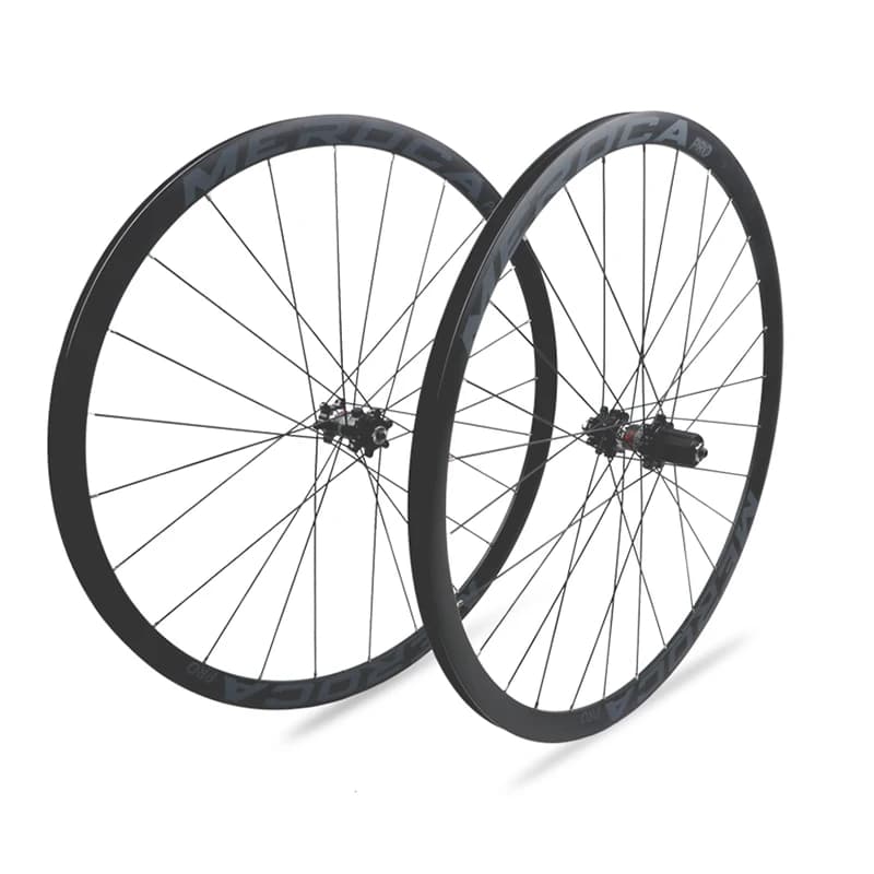 Set di ruote per freni a disco per bici da strada MEROCA 32mm 40mm apertura ultraleggera 4 cuscinetti mozzo 700C V ruota per bicicletta con freno