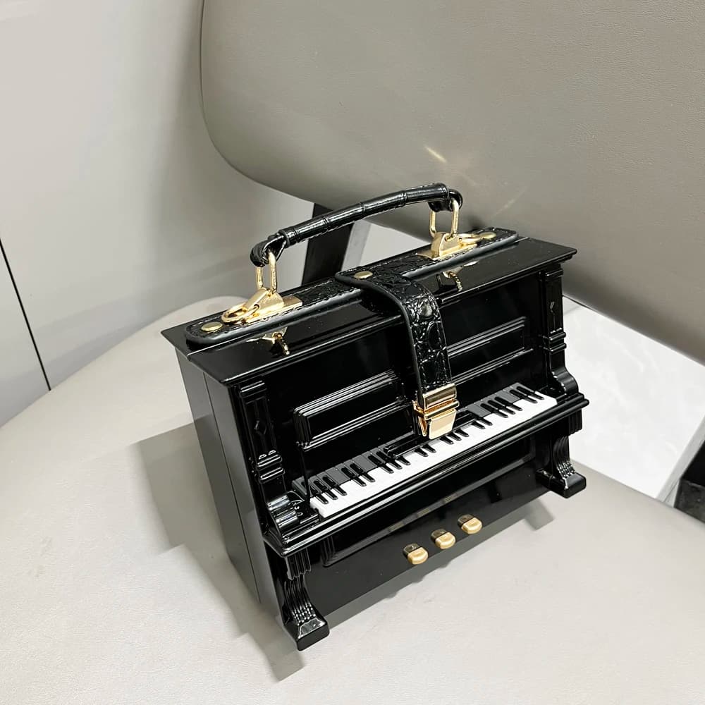 handbags and handbags Luxury design shoulder bag for women Hand-made piano bag Shoulder bag Shoulder bag