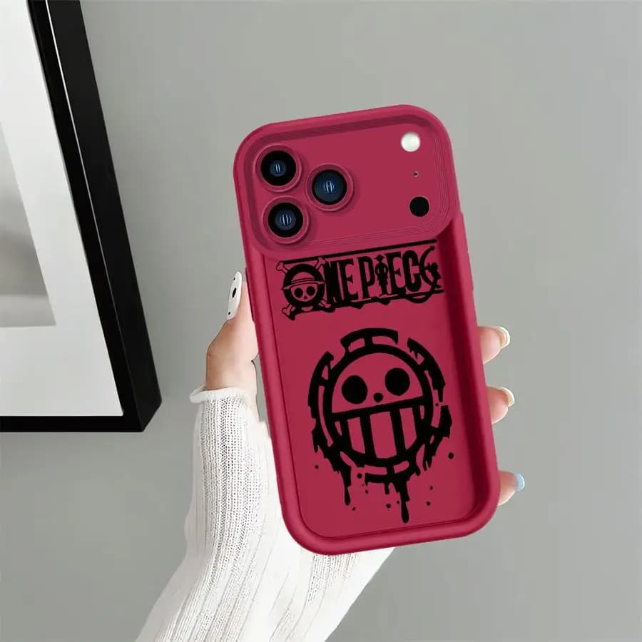 One Pieces Logo Phone Cover Case for Apple iPhone 17 Pro Max 16e Air XS 13 Mini 15 16 XR 11 14 Plus 12