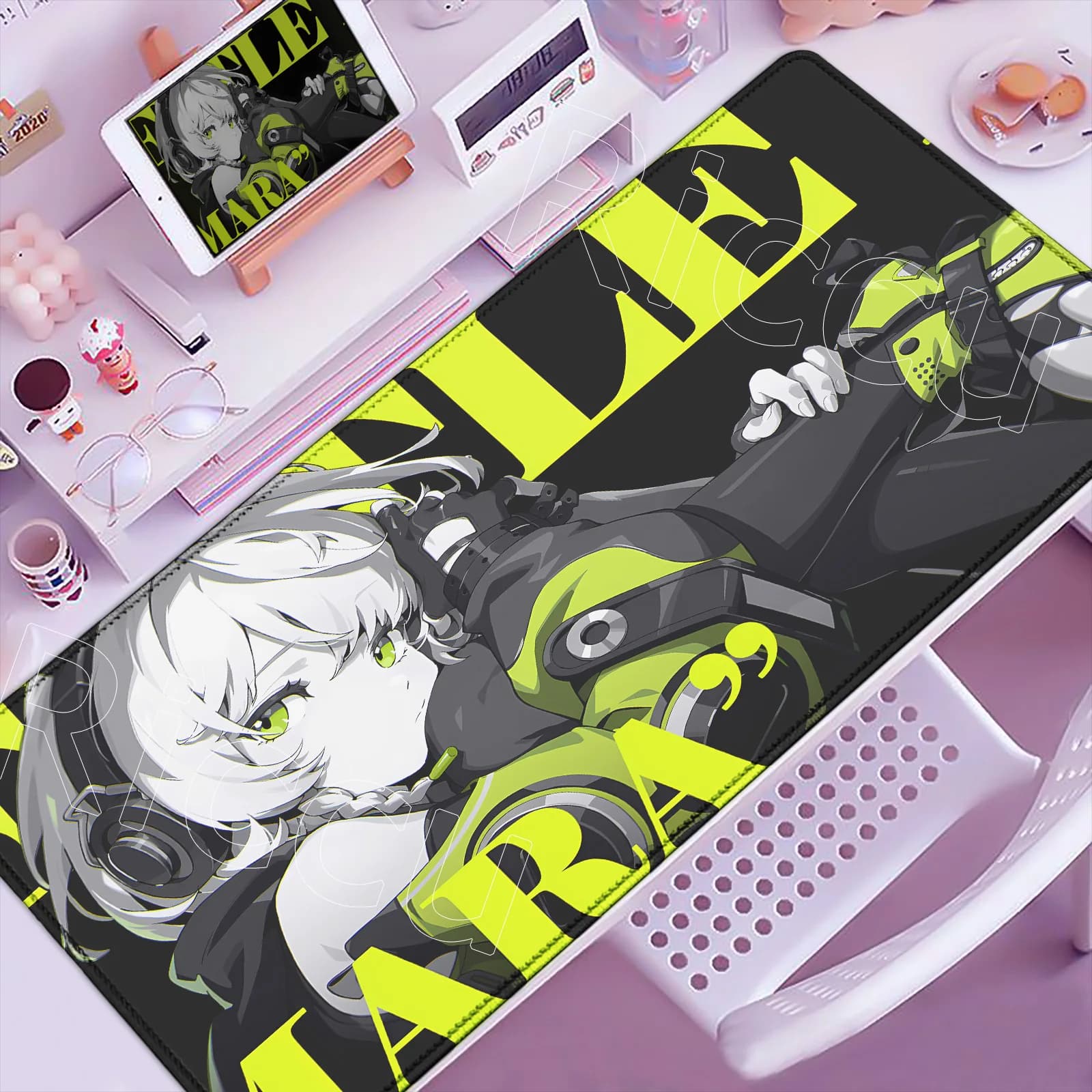 A-Tier Agenti di personaggi completi Zenless Zone Zero Anime Gioco PC Mouse Pad ZZZ Gaming Seth Komaano Shindou Corrin Weeks Mousepad