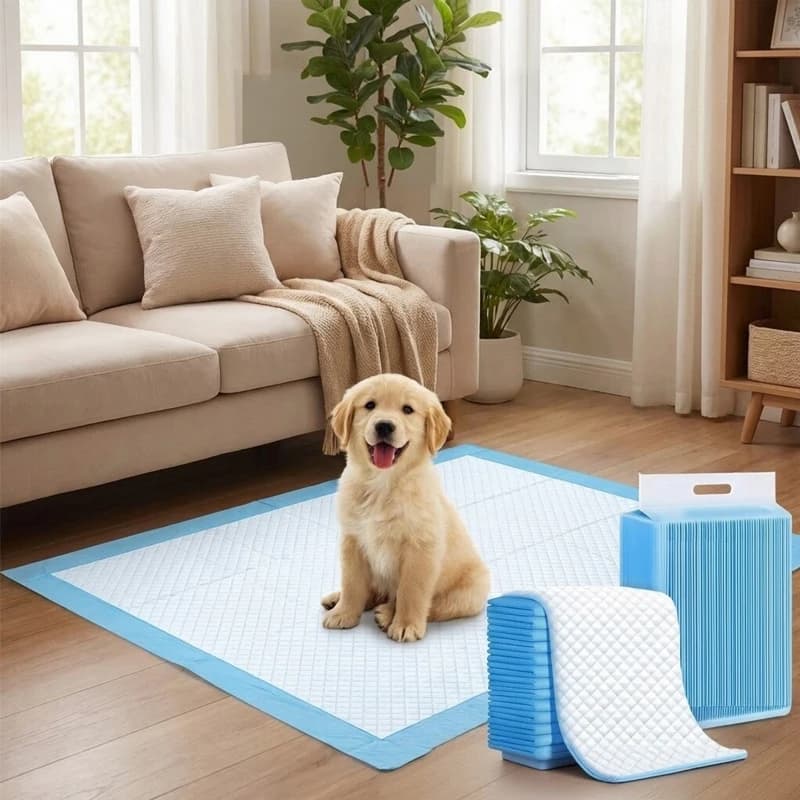 Disposable Pet Diaper Dog Thick Pee Pads Quickdry Disposable Urine Nappy Mat For Cats Dog Diapers Deodorant Can Be Cut