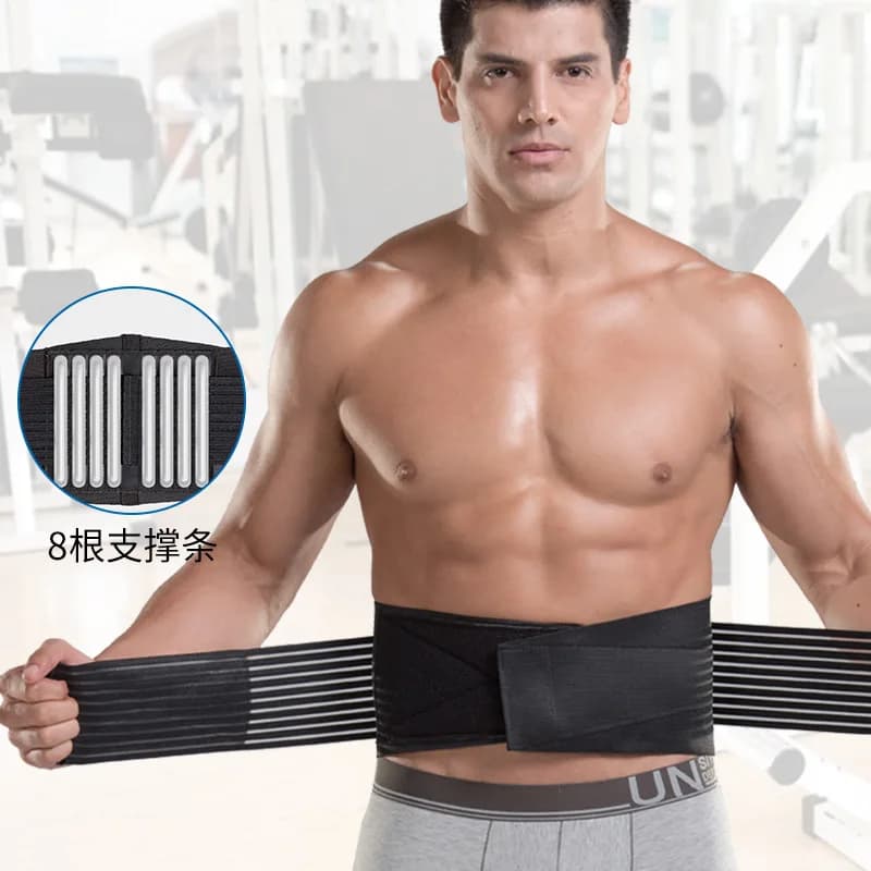 Hot and breathable waist support Adjustable pressure Fitness race for men and women Sports protective equipment